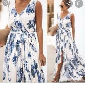 Floral maxi dress